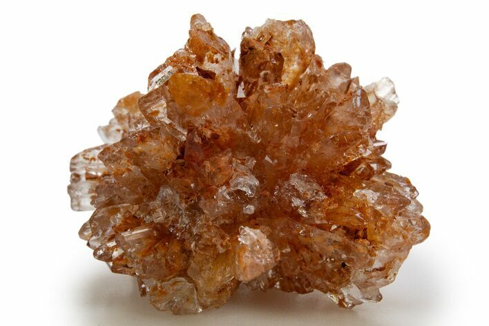 Orange Creedite Crystal Cluster - Durango, Mexico #316062